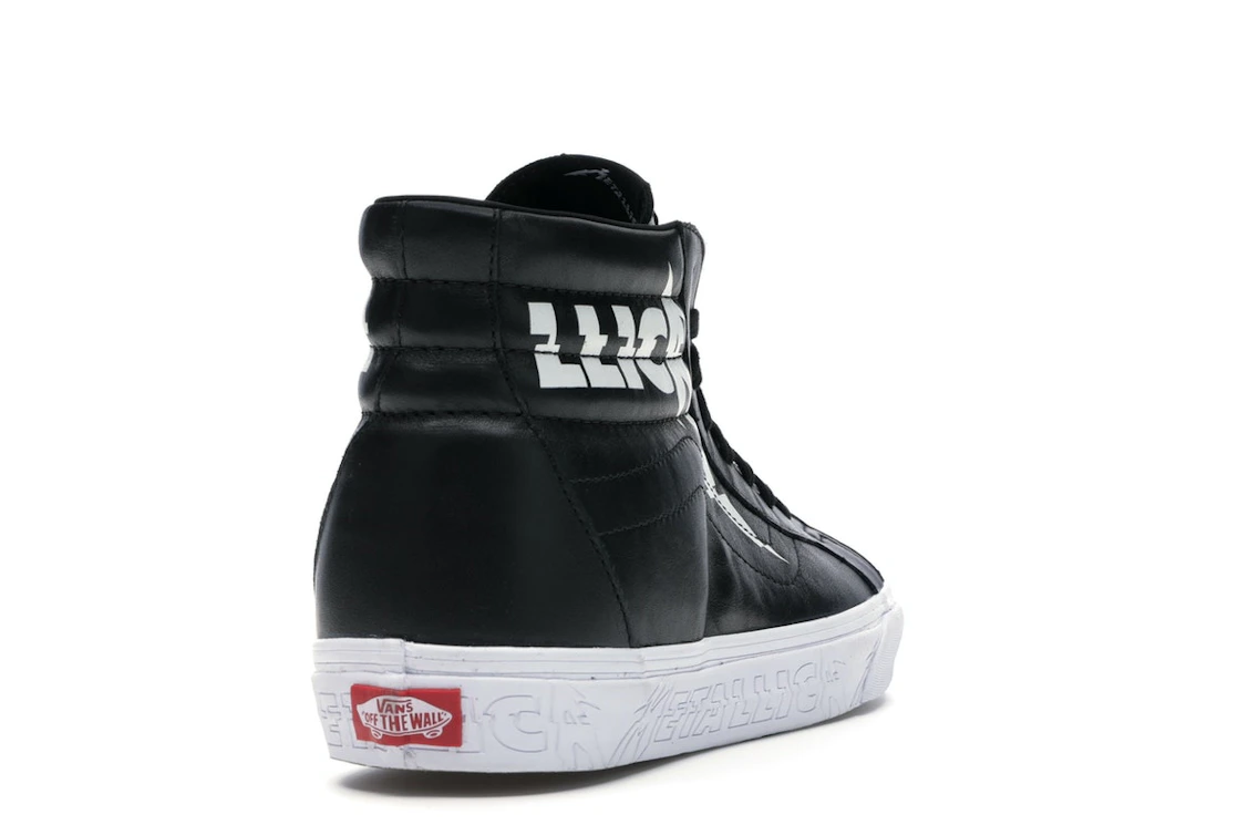 Vue 30 de Vans Sk8-Hi Re-Issue Metallica (2018)