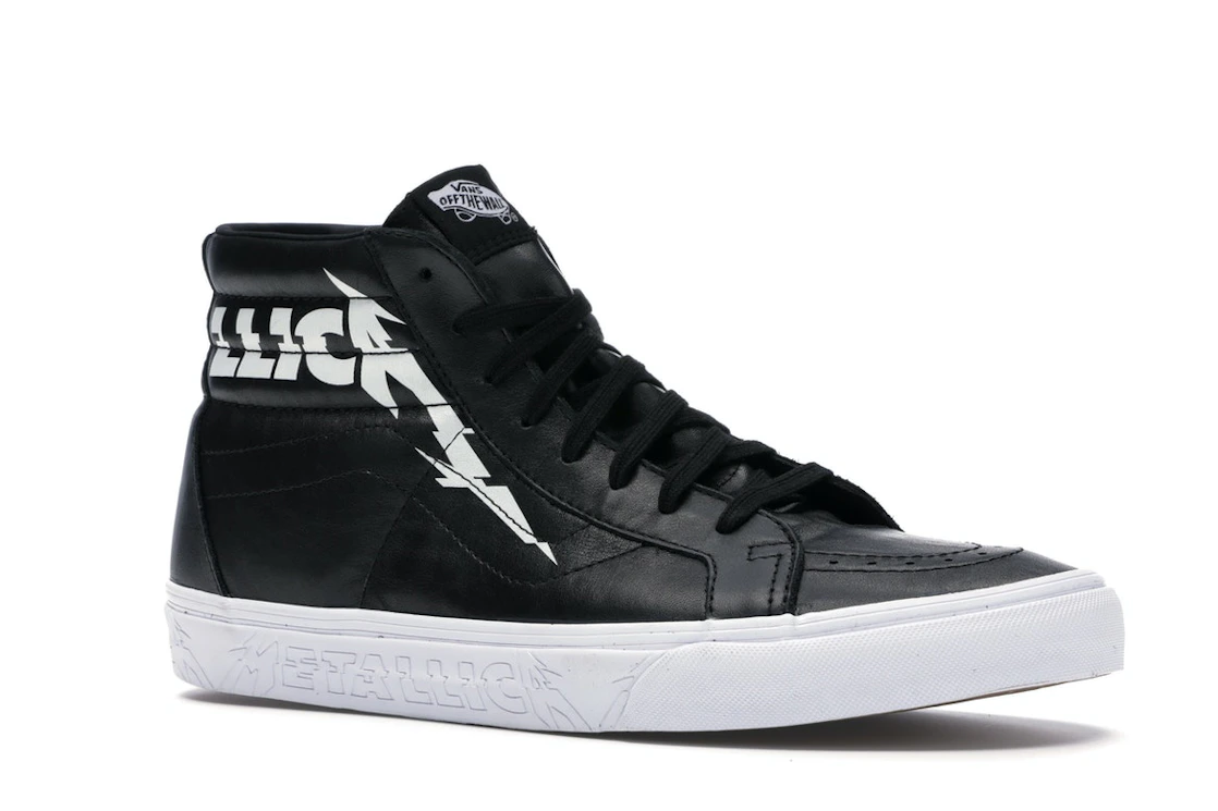 Vue 4 de Vans Sk8-Hi Re-Issue Metallica (2018)