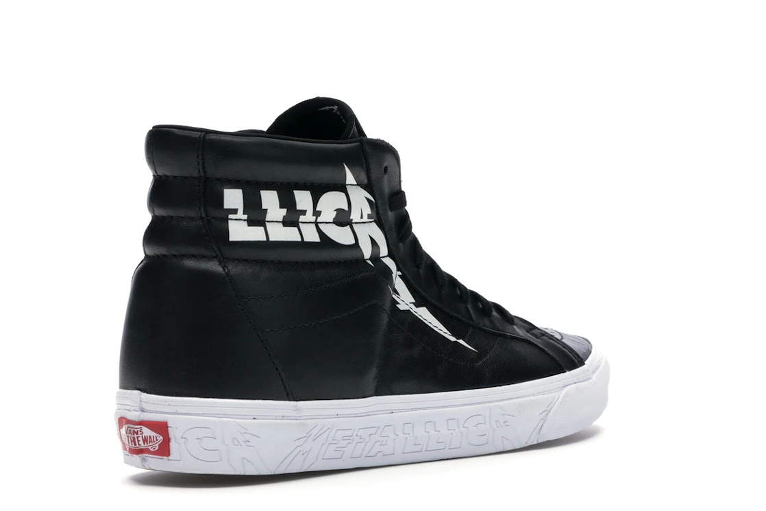 Vue 32 de Vans Sk8-Hi Re-Issue Metallica (2018)