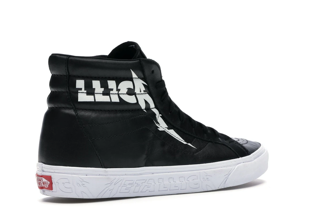 Vue 33 de Vans Sk8-Hi Re-Issue Metallica (2018)