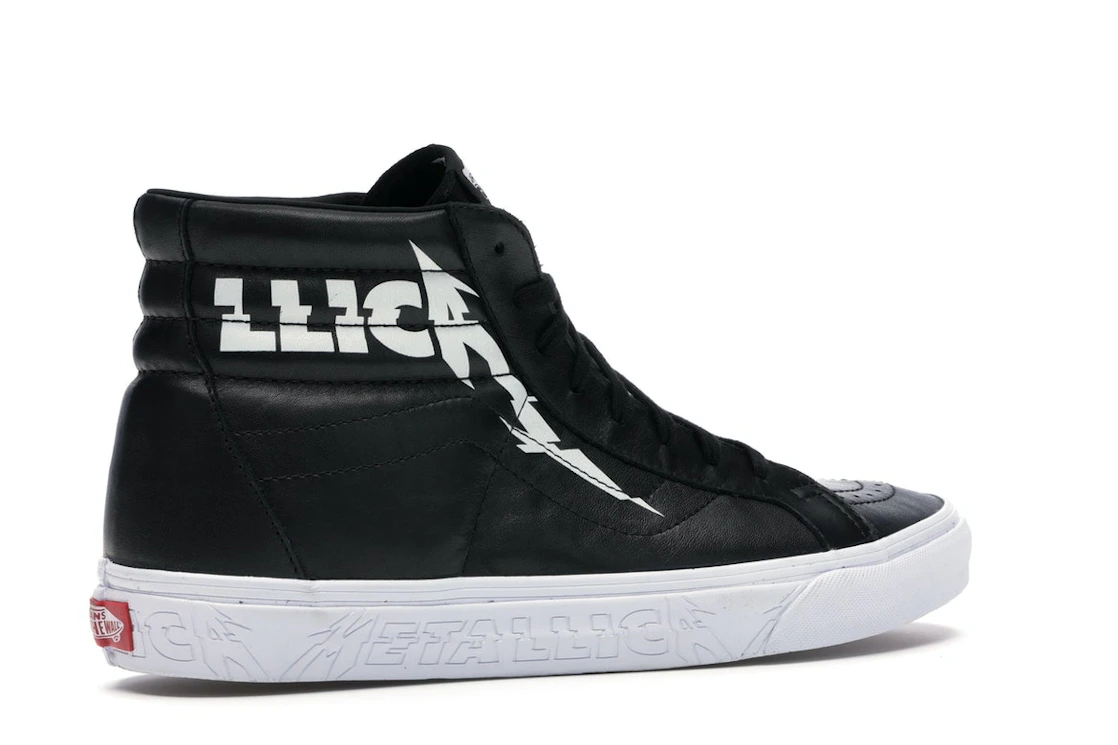 Vue 34 de Vans Sk8-Hi Re-Issue Metallica (2018)