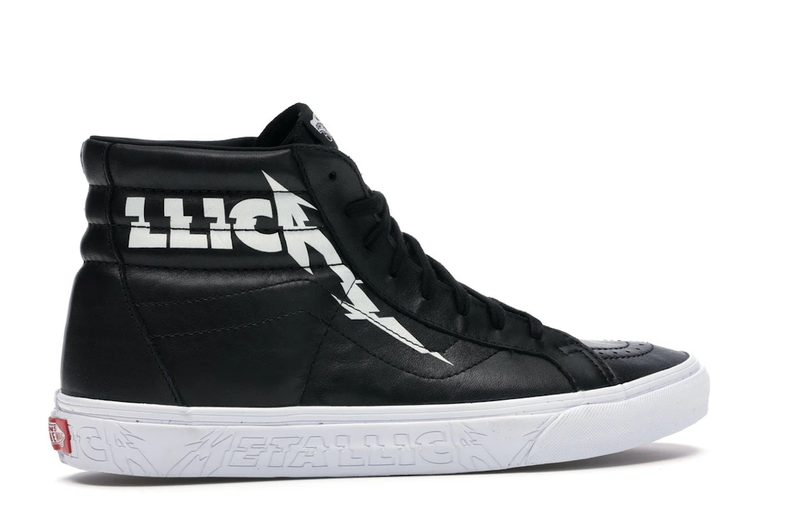 Vue 35 de Vans Sk8-Hi Re-Issue Metallica (2018)