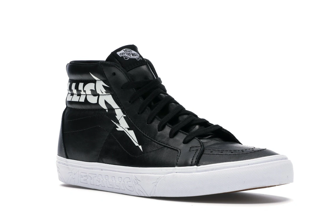 Vue 5 de Vans Sk8-Hi Re-Issue Metallica (2018)
