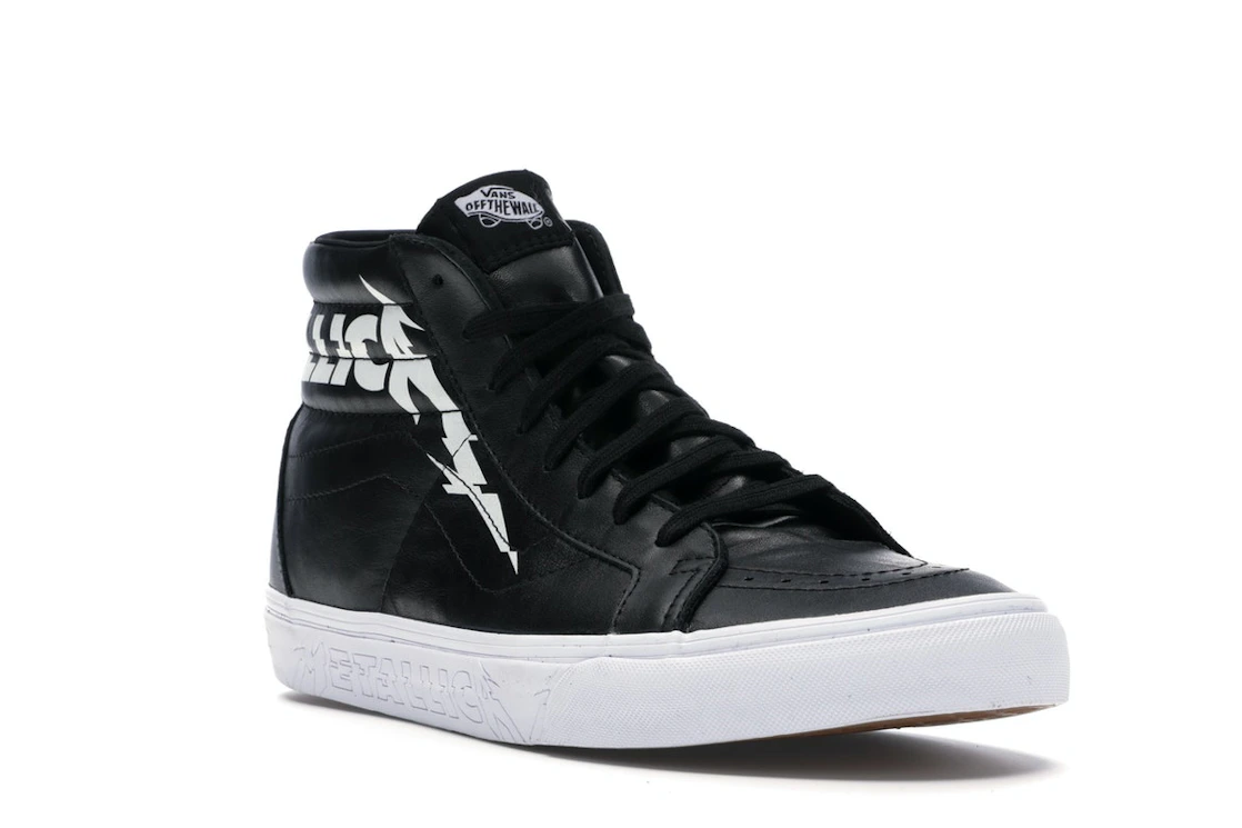 Vue 6 de Vans Sk8-Hi Re-Issue Metallica (2018)