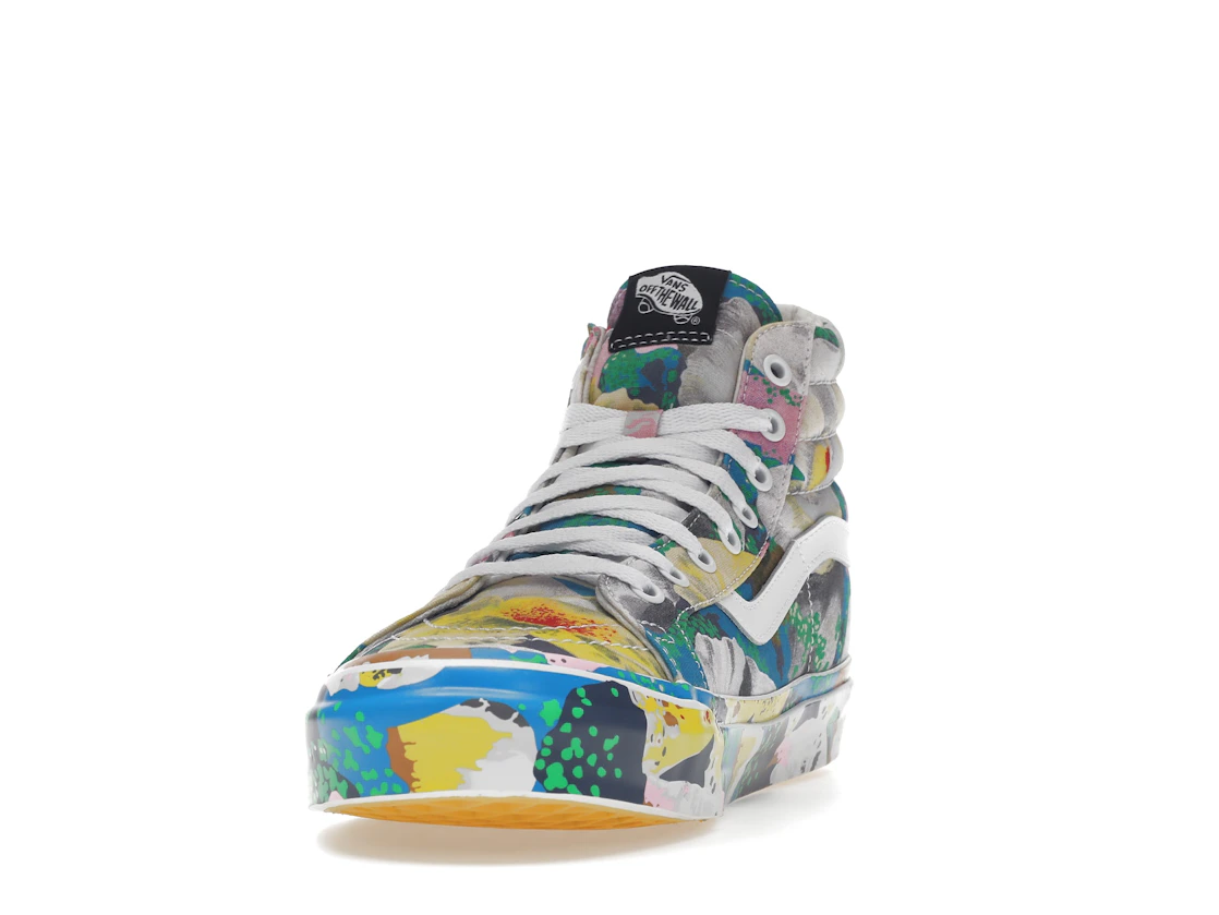 Vue 12 de Vans Sk8-Hi KENZO Floral Yellow