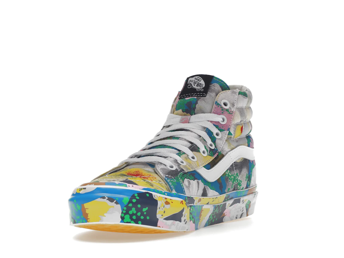 Vue 13 de Vans Sk8-Hi KENZO Floral Yellow