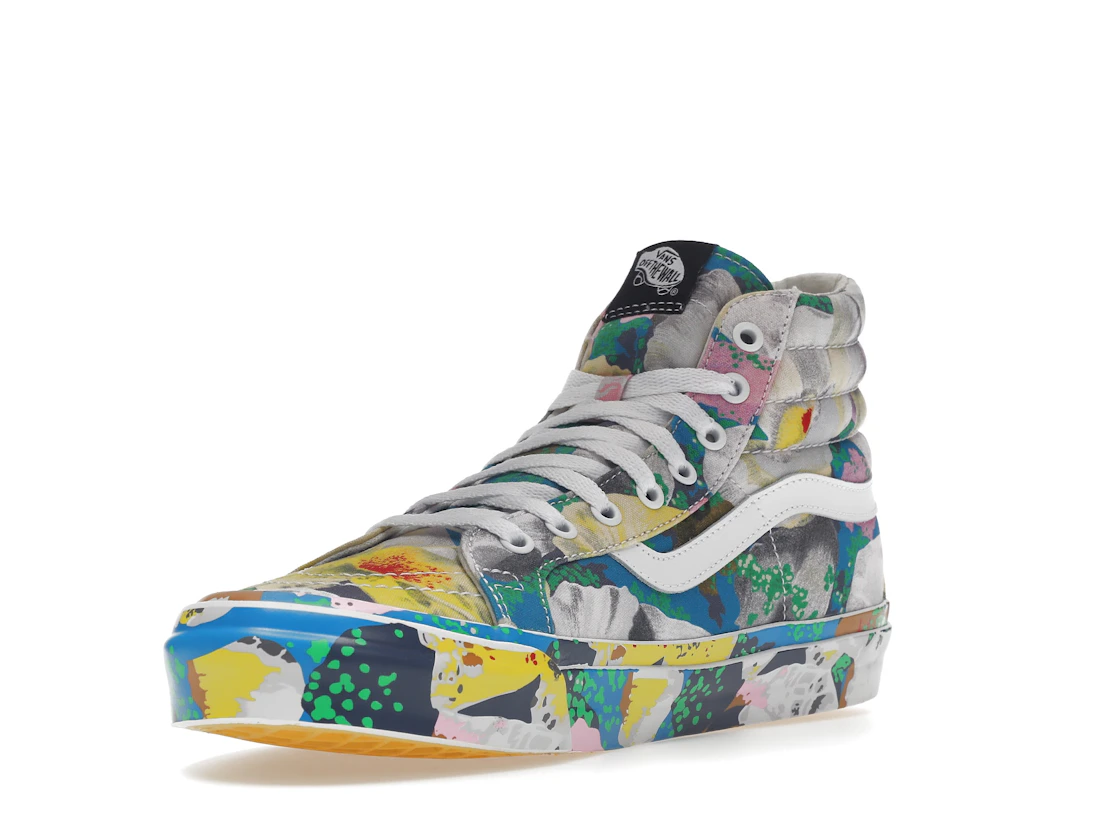Vue 14 de Vans Sk8-Hi KENZO Floral Yellow