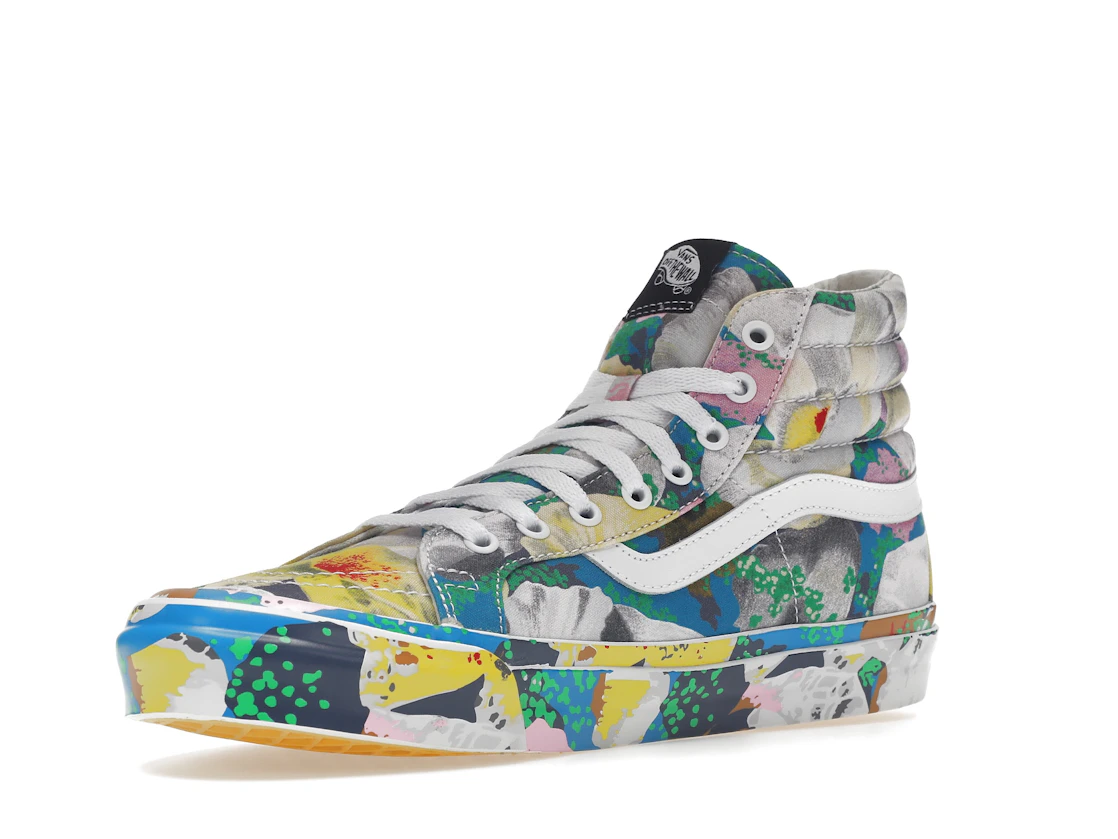 Vue 15 de Vans Sk8-Hi KENZO Floral Yellow