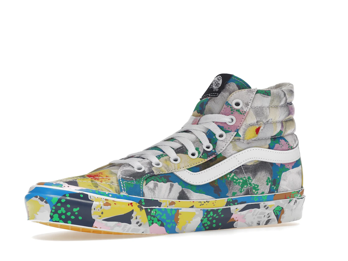 Vue 16 de Vans Sk8-Hi KENZO Floral Yellow