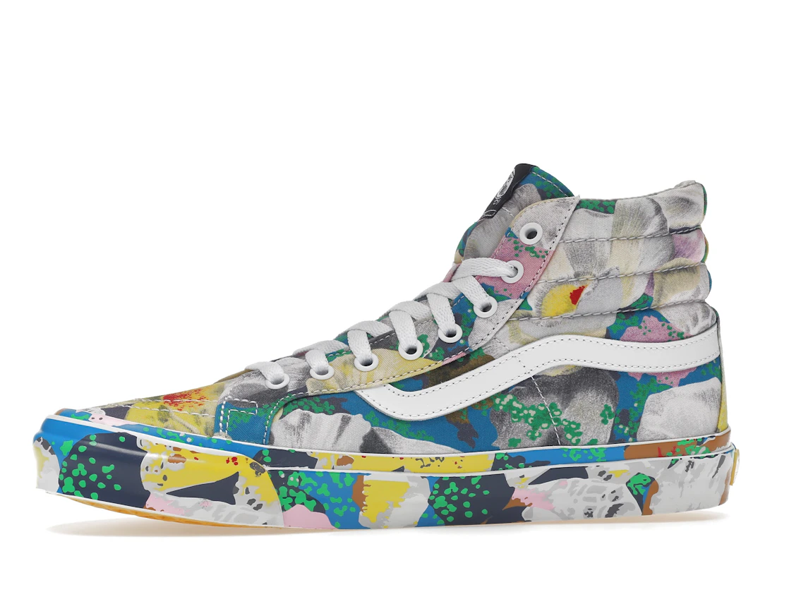 Vue 18 de Vans Sk8-Hi KENZO Floral Yellow
