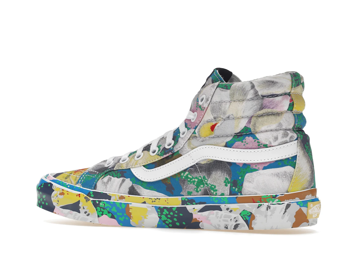 Vue 22 de Vans Sk8-Hi KENZO Floral Yellow