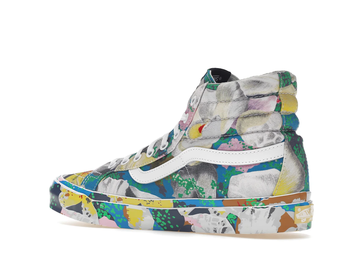 Vue 23 de Vans Sk8-Hi KENZO Floral Yellow
