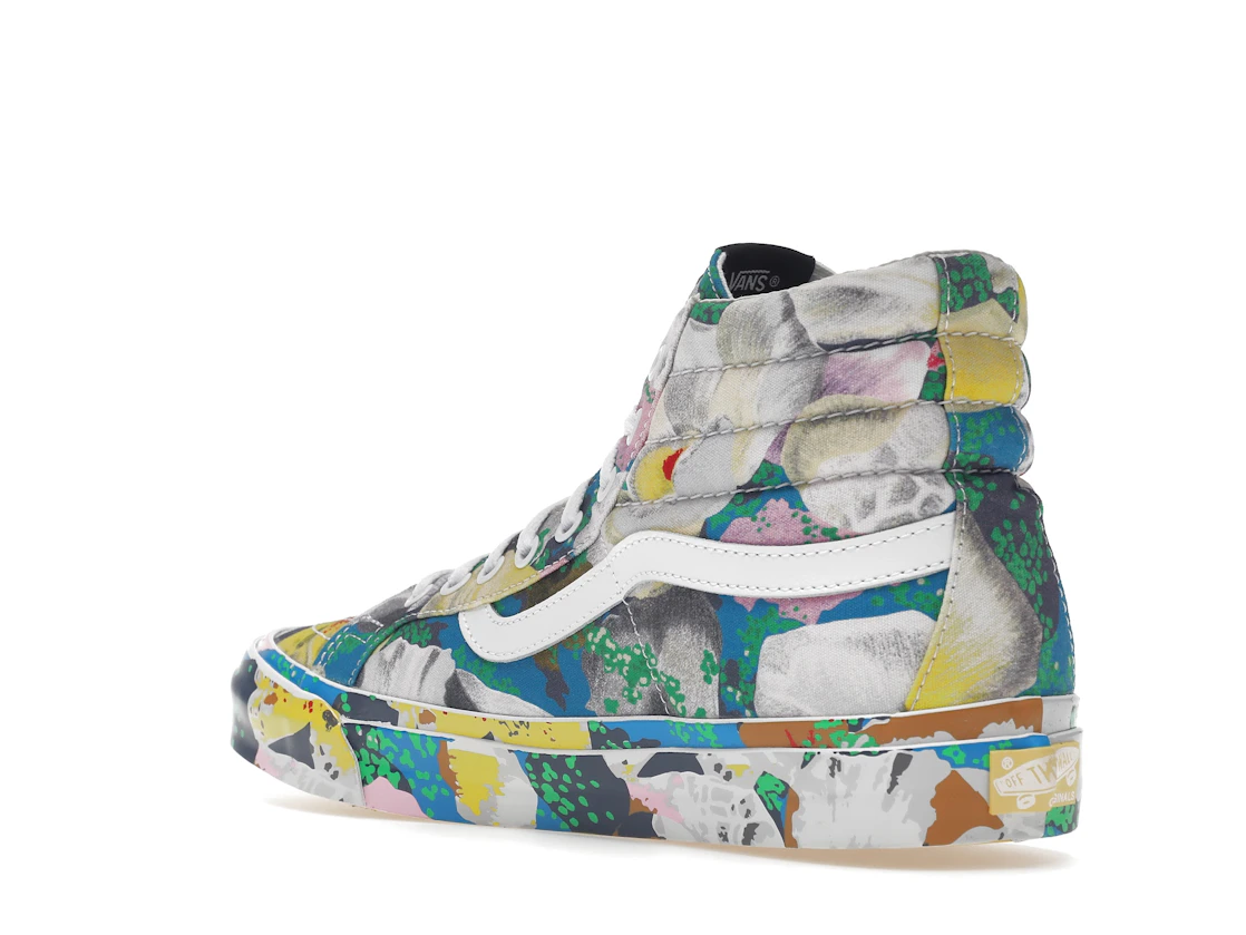 Vue 24 de Vans Sk8-Hi KENZO Floral Yellow