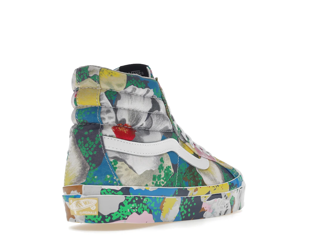 Vue 31 de Vans Sk8-Hi KENZO Floral Yellow
