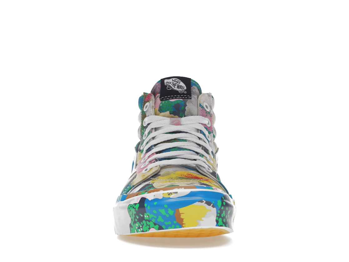 Vue 10 de Vans Sk8-Hi KENZO Floral Yellow