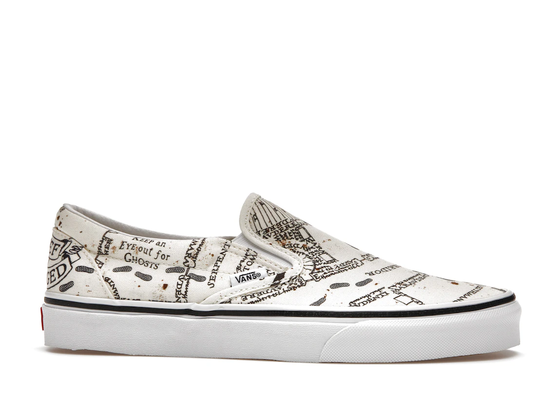 Vue 2 de Vans Slip-On Harry Potter Marauders Map