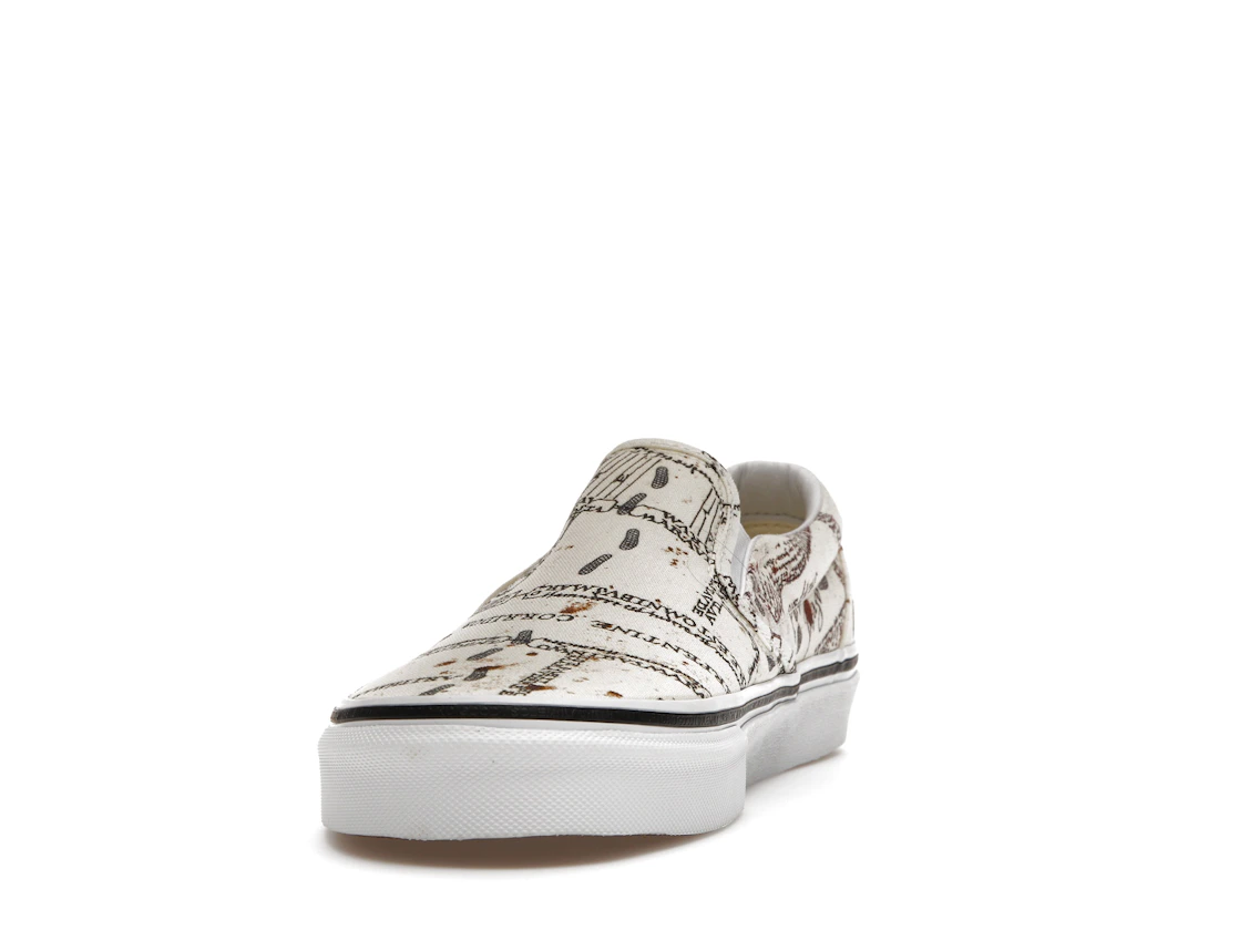 Vue 12 de Vans Slip-On Harry Potter Marauders Map