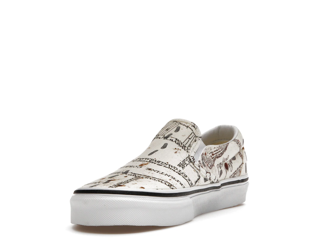 Vue 13 de Vans Slip-On Harry Potter Marauders Map
