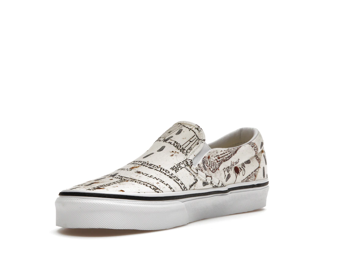Vue 14 de Vans Slip-On Harry Potter Marauders Map