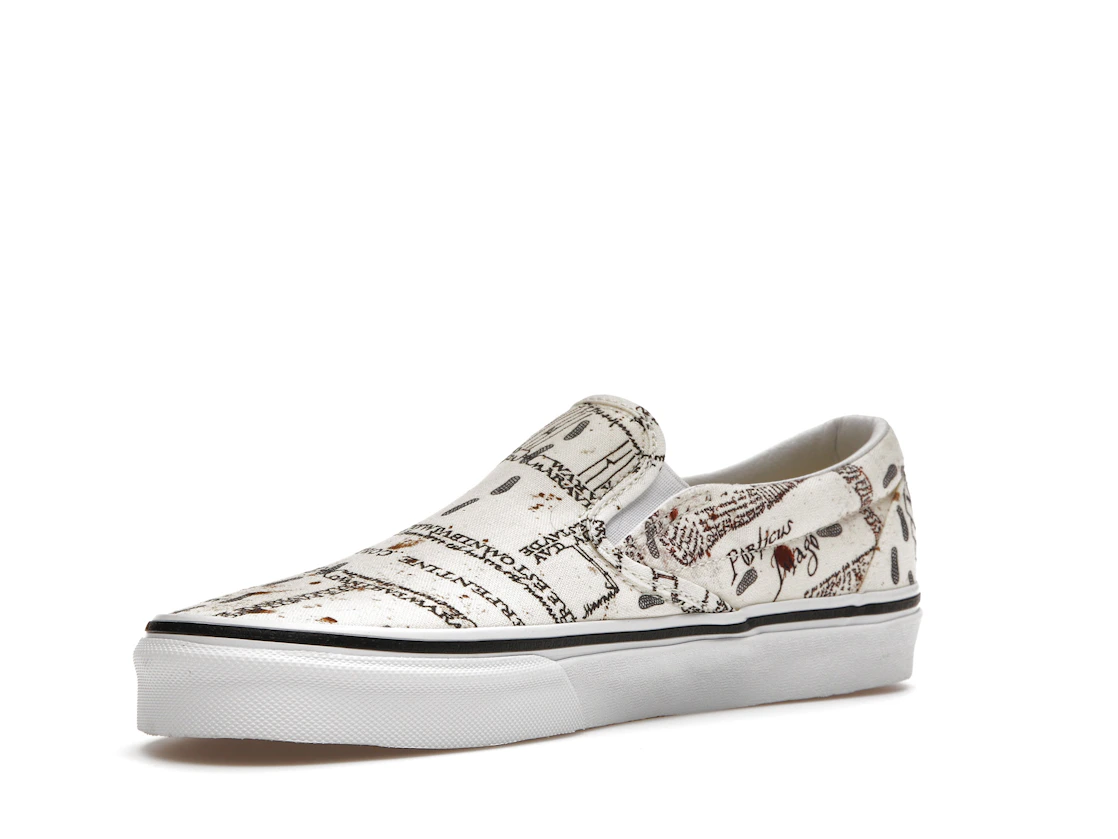 Vue 15 de Vans Slip-On Harry Potter Marauders Map