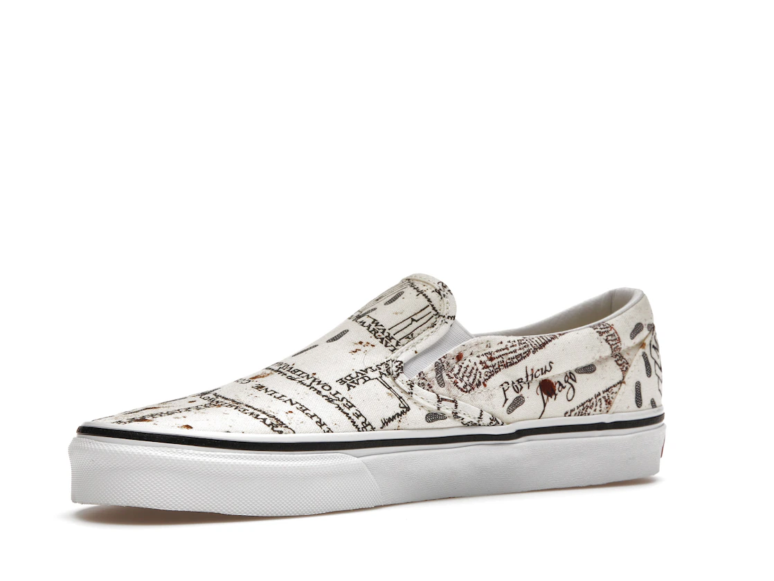 Vue 16 de Vans Slip-On Harry Potter Marauders Map