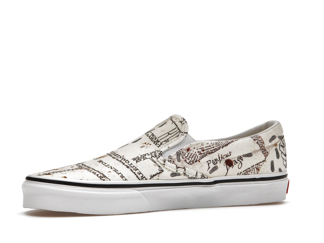 Vue 17 de Vans Slip-On Harry Potter Marauders Map