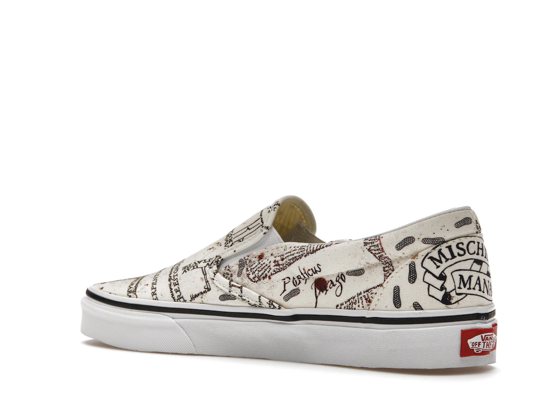 Vue 23 de Vans Slip-On Harry Potter Marauders Map