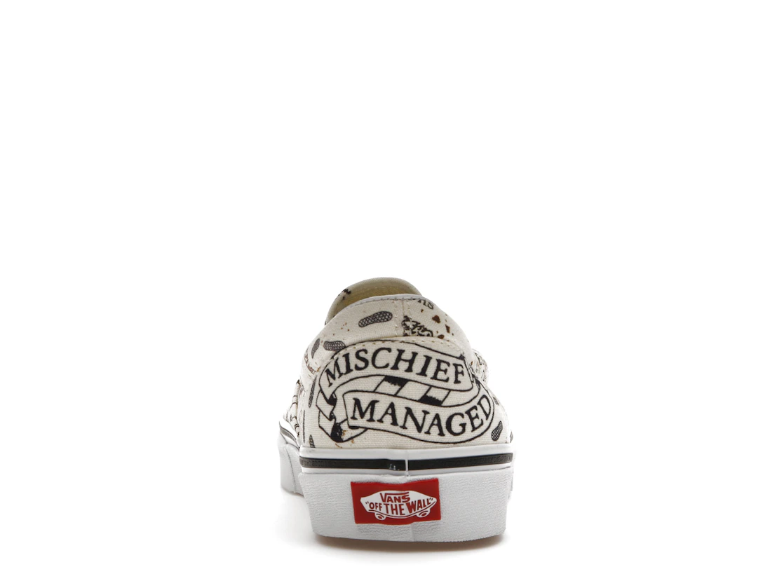Vue 28 de Vans Slip-On Harry Potter Marauders Map