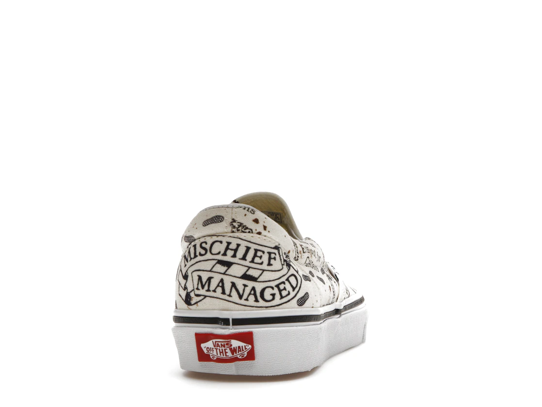 Vue 29 de Vans Slip-On Harry Potter Marauders Map