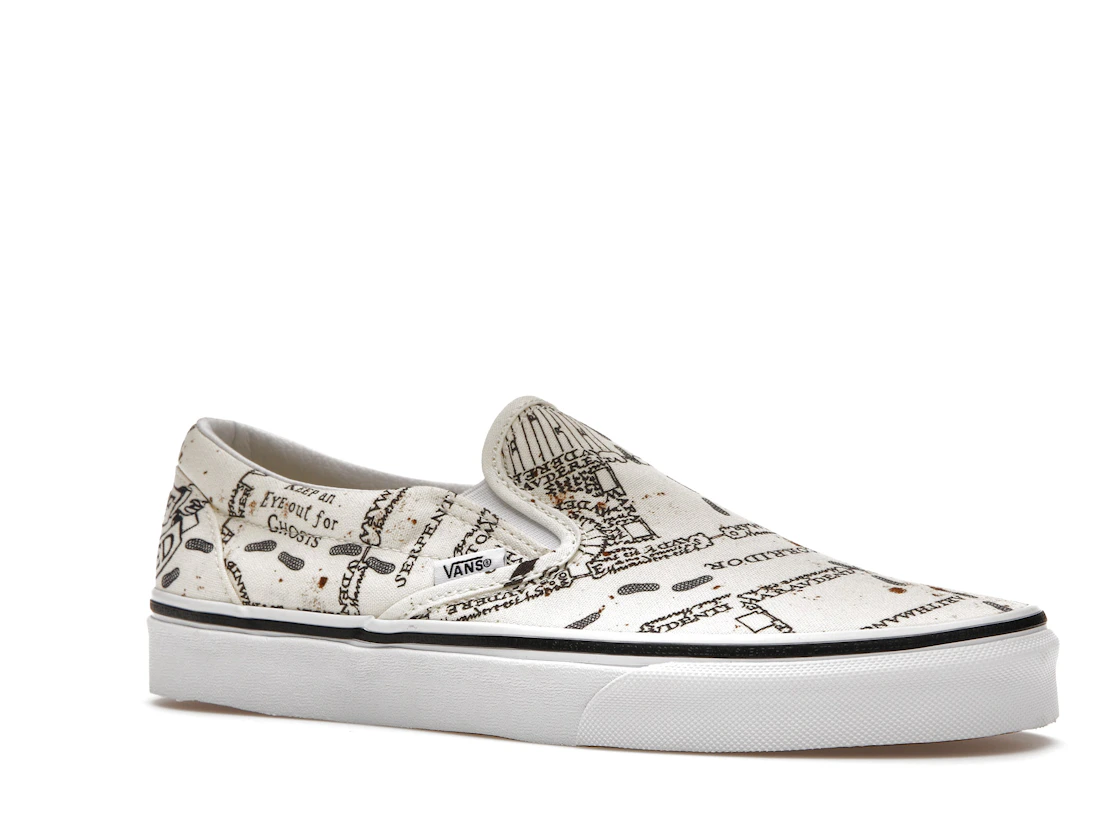 Vue 4 de Vans Slip-On Harry Potter Marauders Map