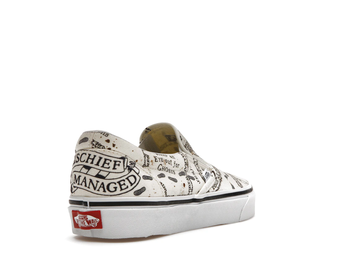 Vue 31 de Vans Slip-On Harry Potter Marauders Map