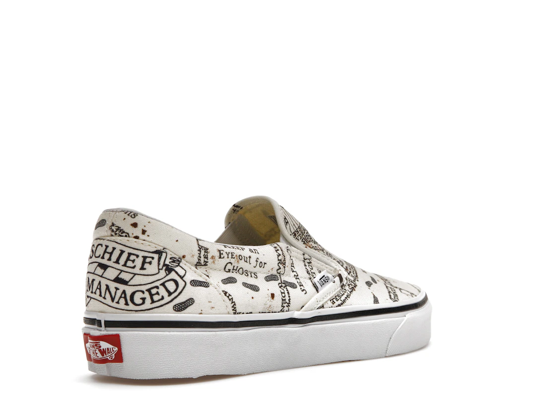 Vue 32 de Vans Slip-On Harry Potter Marauders Map