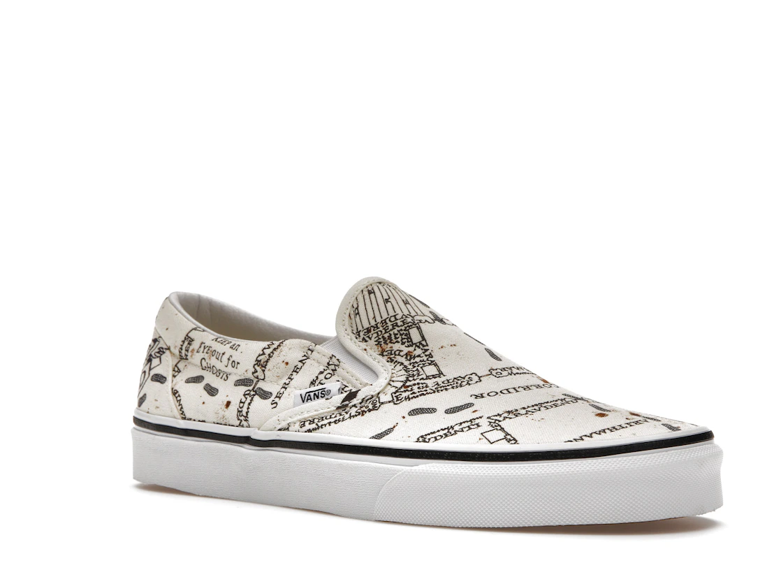 Vue 5 de Vans Slip-On Harry Potter Marauders Map