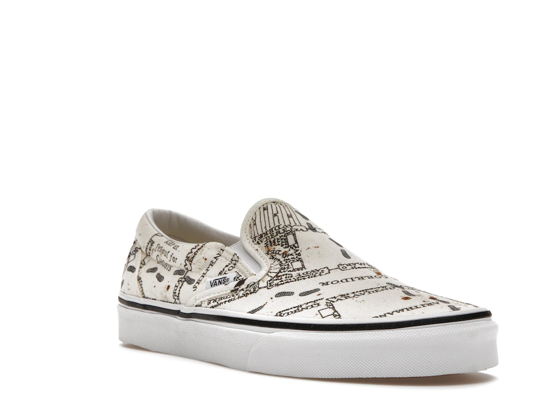 Vue 6 de Vans Slip-On Harry Potter Marauders Map