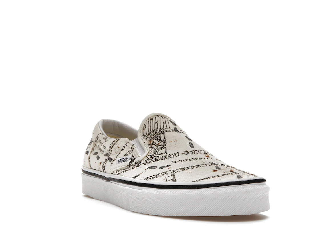 Vue 7 de Vans Slip-On Harry Potter Marauders Map