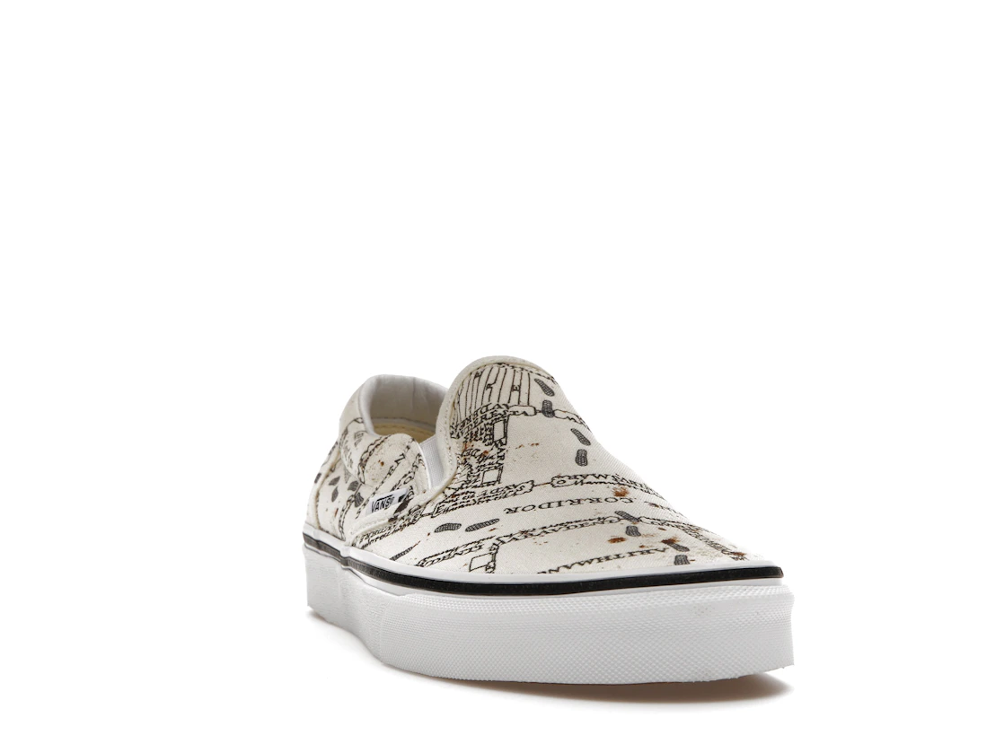 Vue 8 de Vans Slip-On Harry Potter Marauders Map