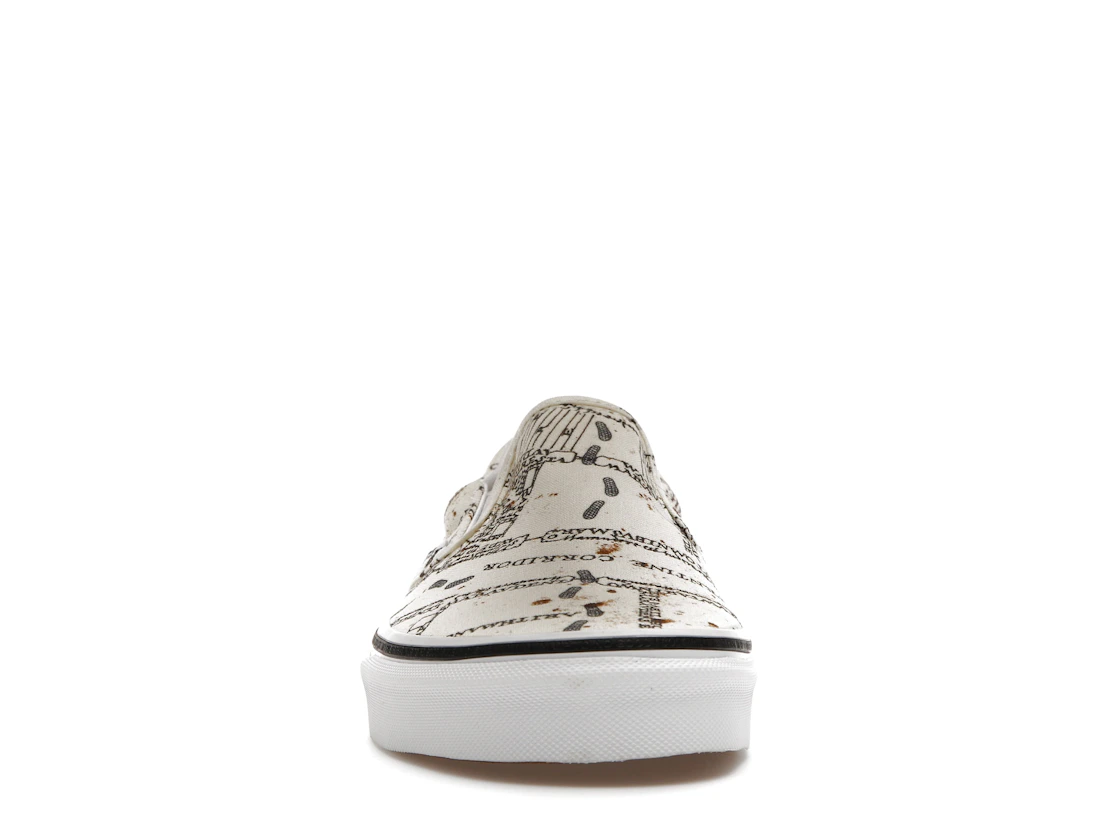 Vue 10 de Vans Slip-On Harry Potter Marauders Map