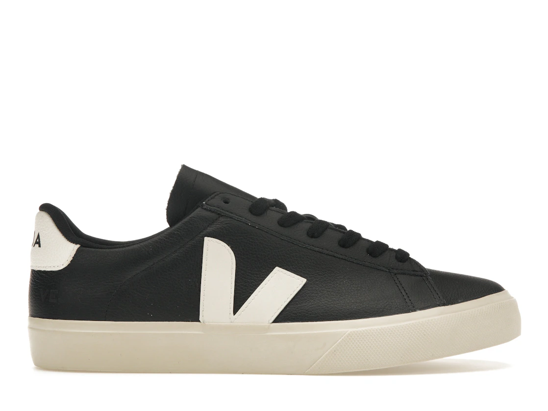Vue 1 de Veja Campo Low Chromefree Black White