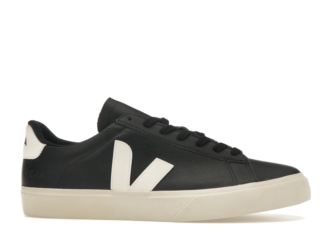 Vue 2 de Veja Campo Low Chromefree Black White
