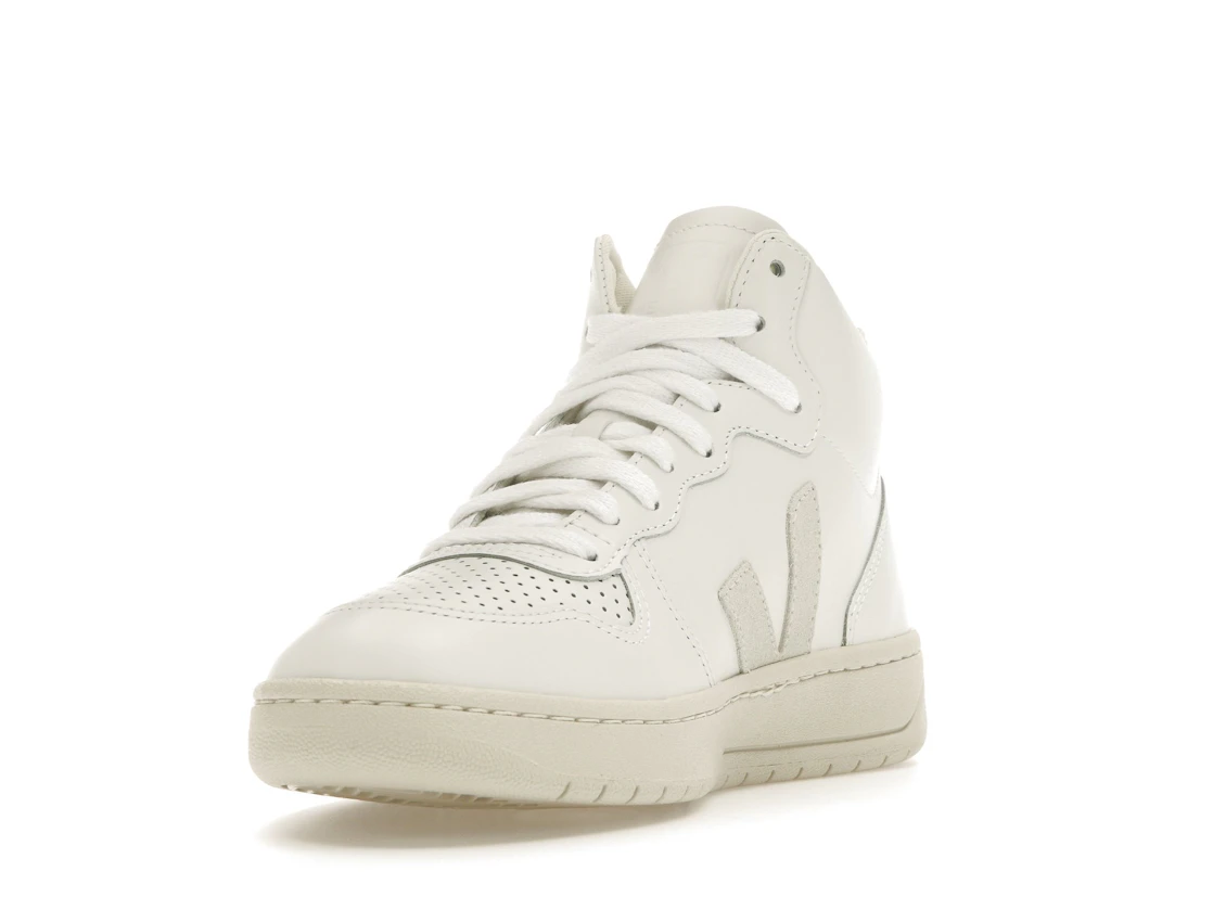 Vue 13 de Veja V-15 Leather White