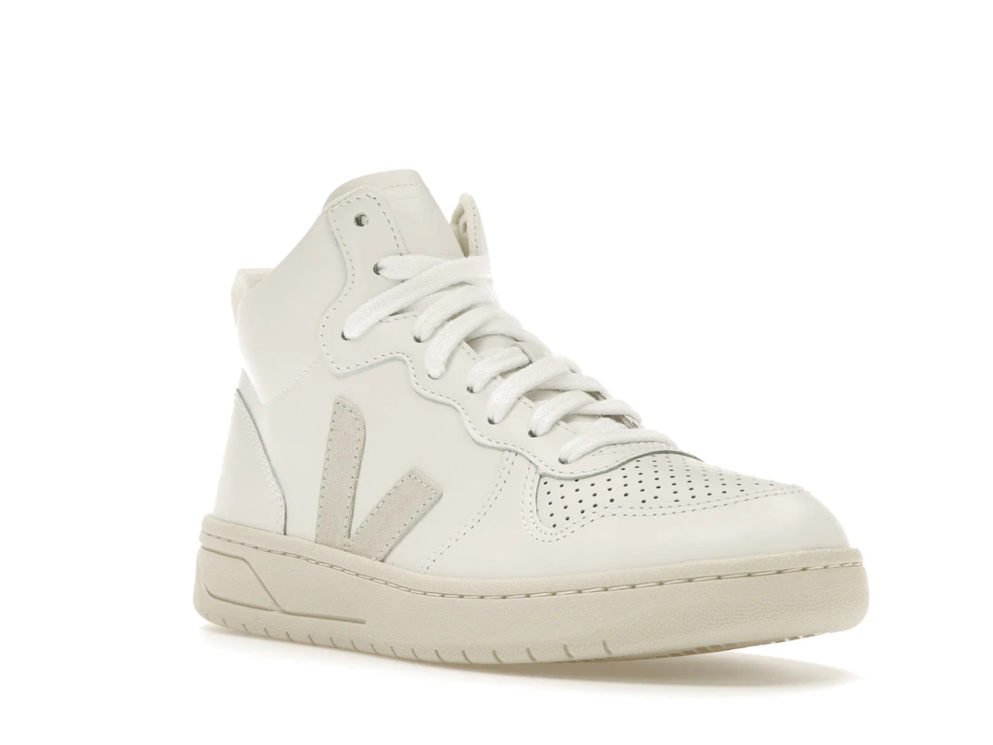 Vue 6 de Veja V-15 Leather White