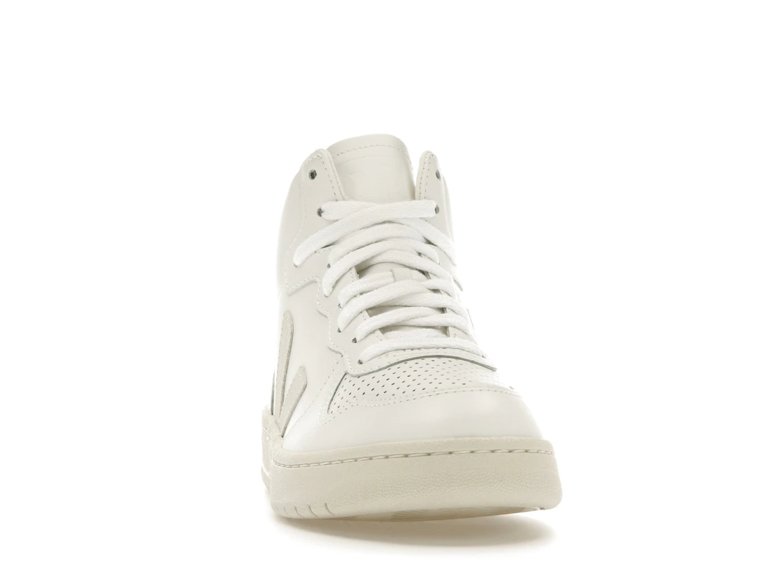 Vue 9 de Veja V-15 Leather White