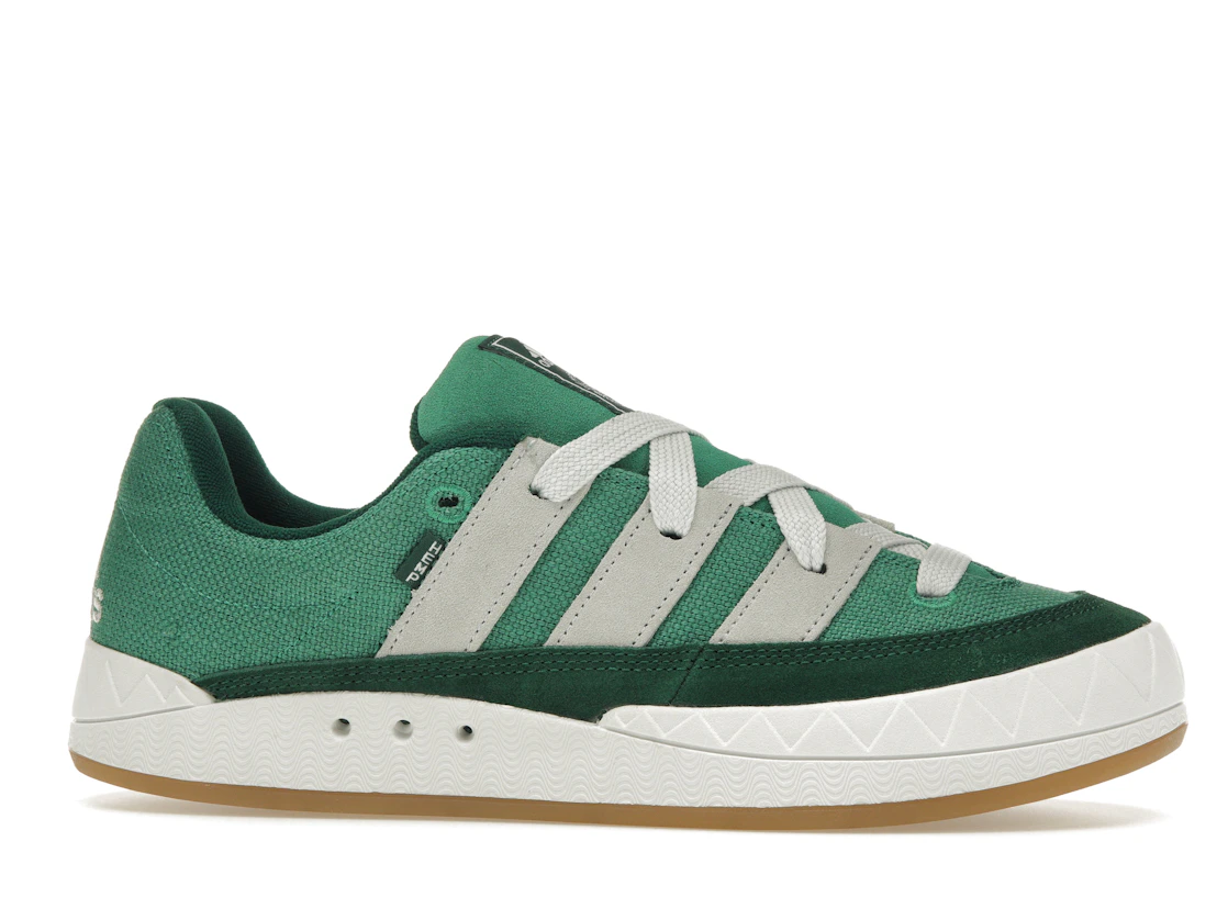 Vue 2 de adidas Adimatic Green Crystal White