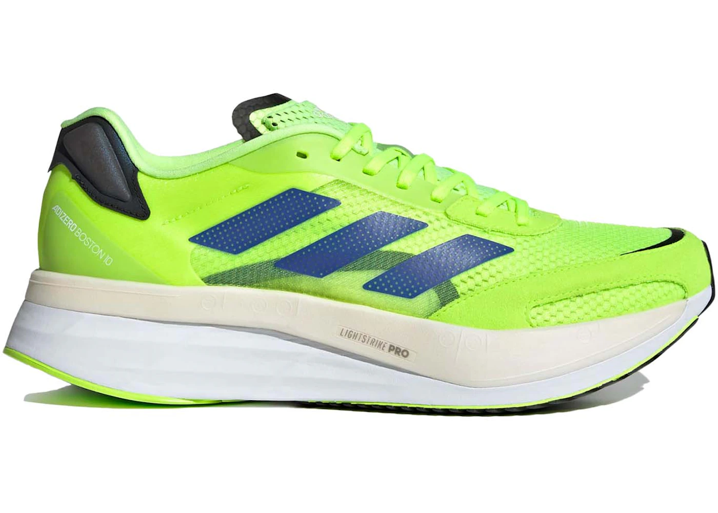 adidas Adizero Boston 10 Signal Green Sonic Ink