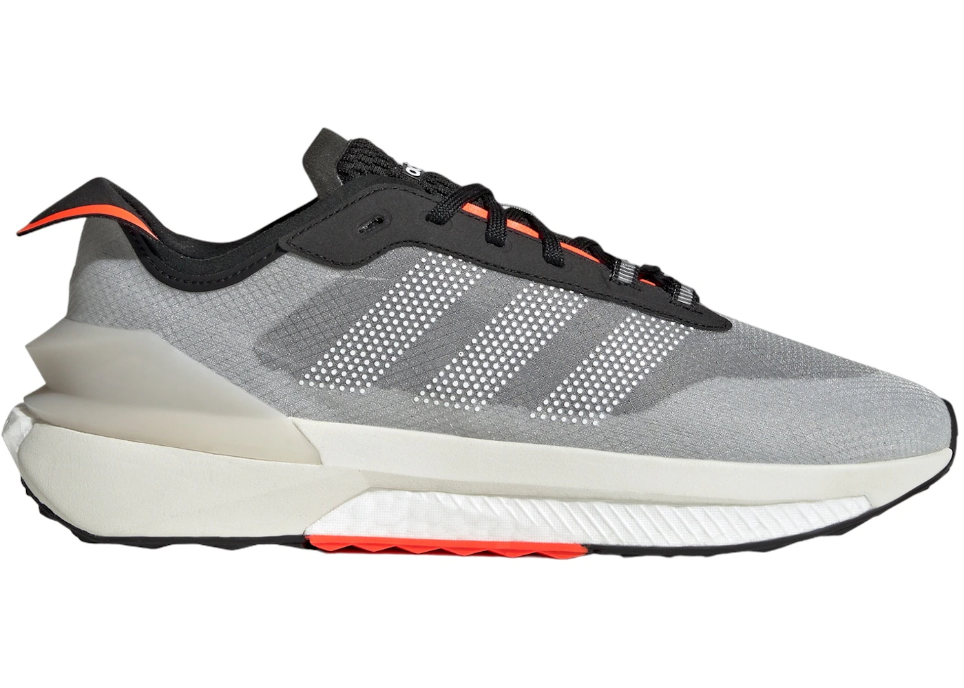 adidas Avryn Core Black Solar Red Grey