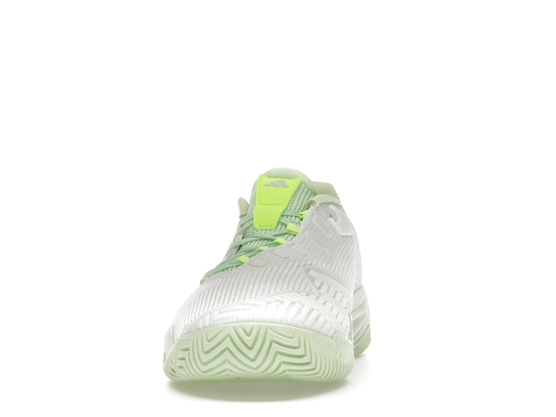 Vue 11 de adidas Barricade 13 Cloud White Core Black Semi Green Spark