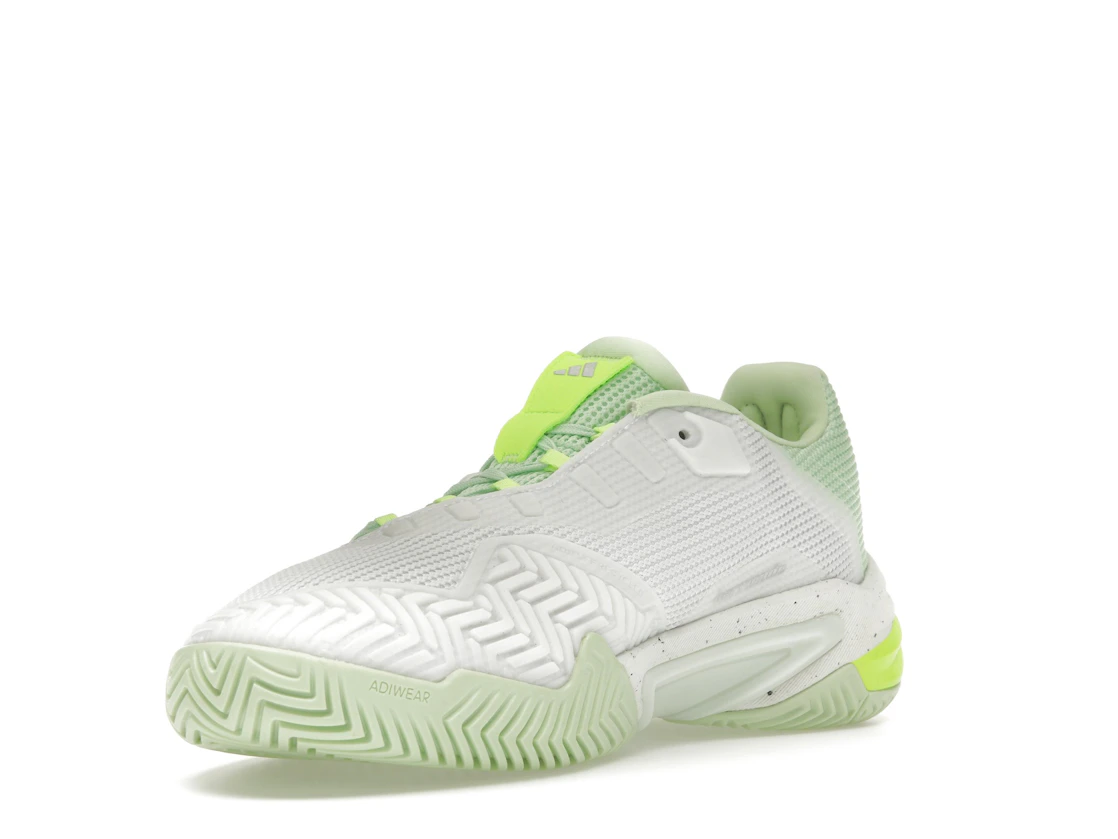 Vue 14 de adidas Barricade 13 Cloud White Core Black Semi Green Spark