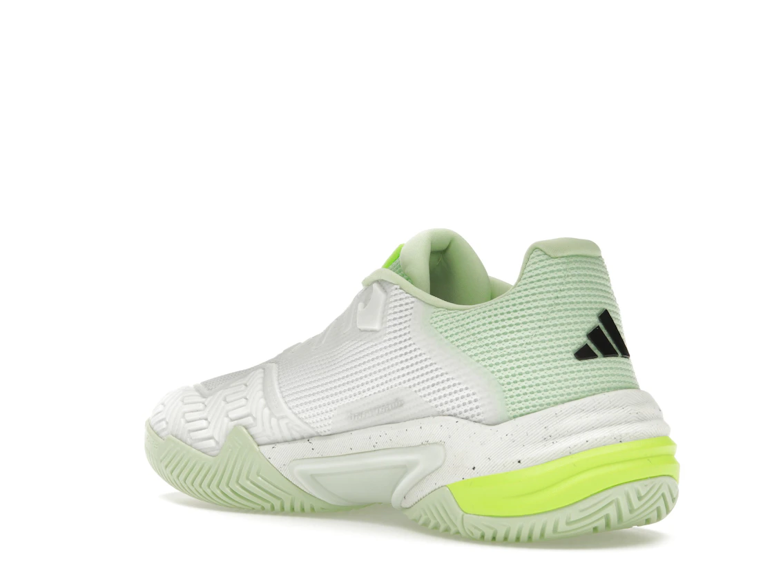 Vue 24 de adidas Barricade 13 Cloud White Core Black Semi Green Spark