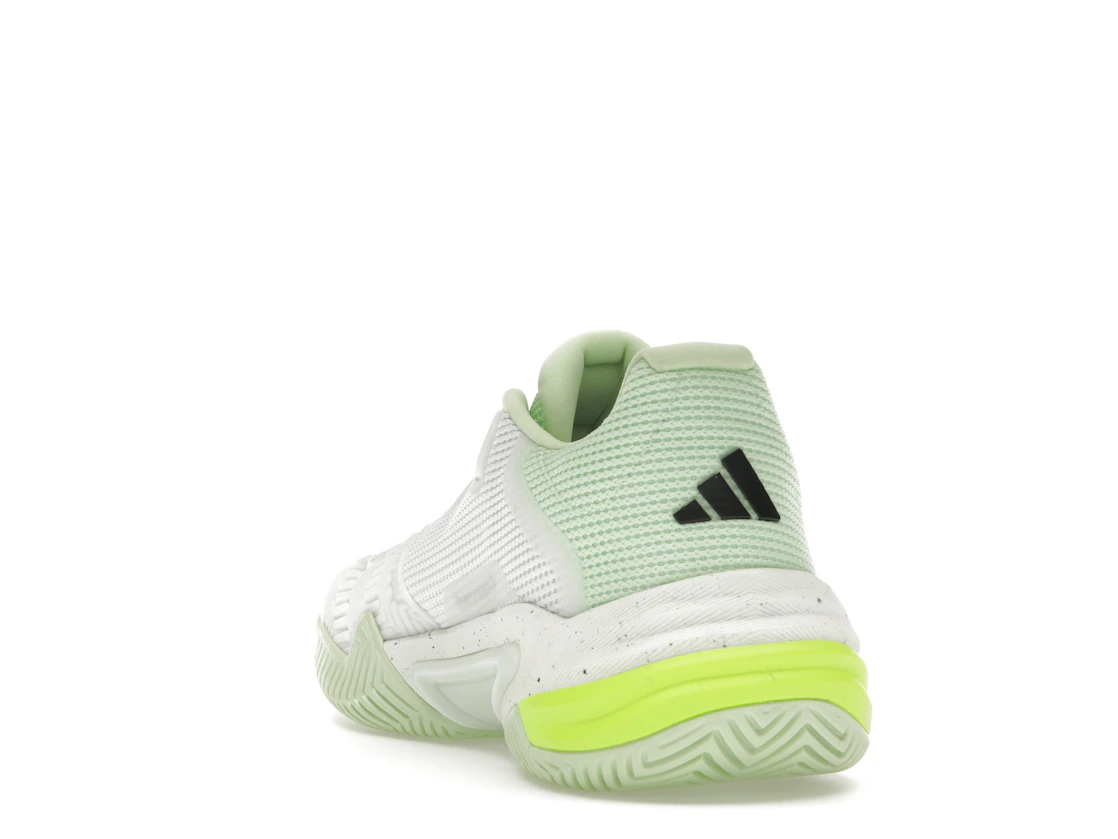 Vue 26 de adidas Barricade 13 Cloud White Core Black Semi Green Spark