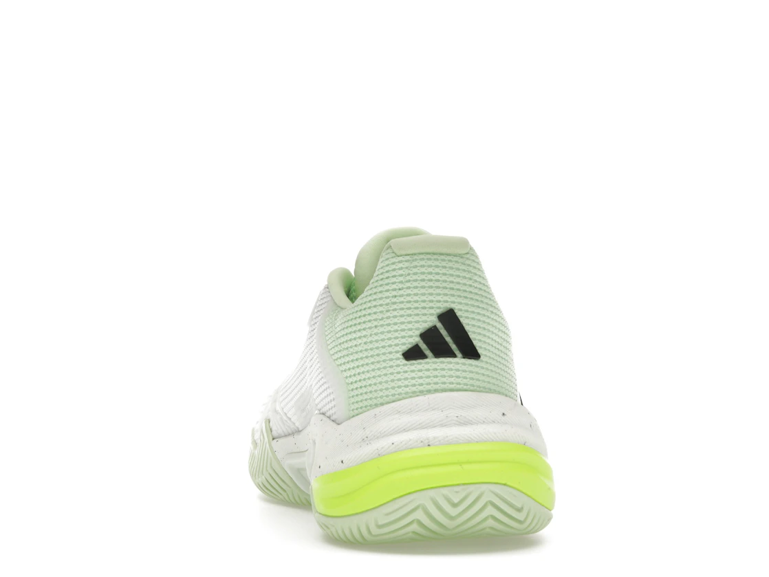 Vue 27 de adidas Barricade 13 Cloud White Core Black Semi Green Spark